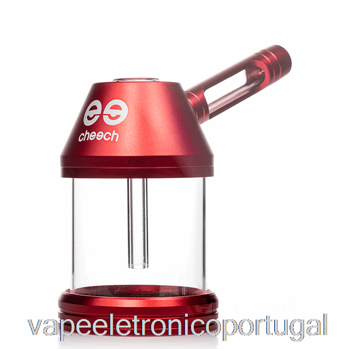 Vape Eletrônico Cheech Vidro Metal óleo Pode Borbulhador Vermelho